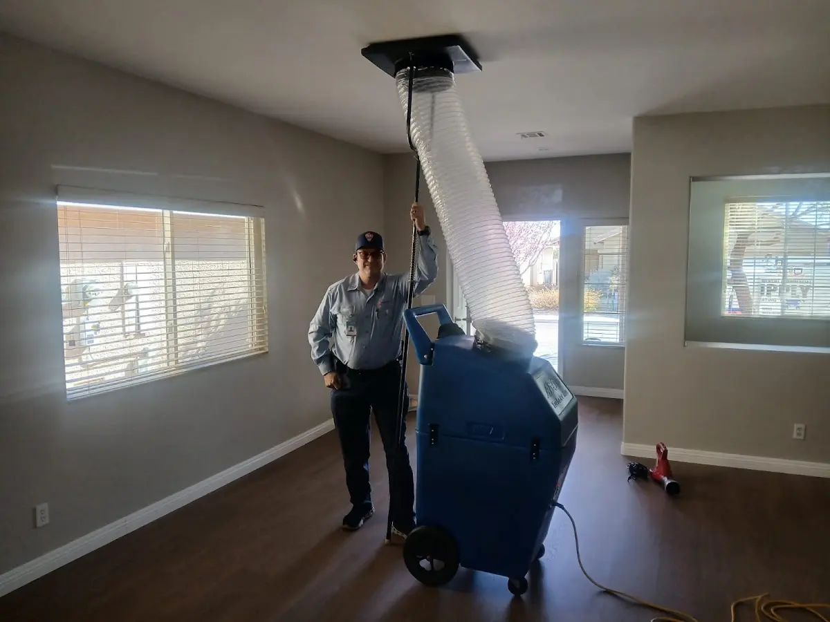Professional Dryer Vent Cleaning work inside a North Fair Oaks home
